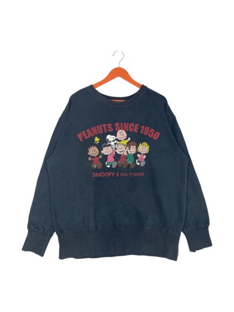 Other Designers Vintage Peanuts Snoopy and Friends Printed Sweatshirt