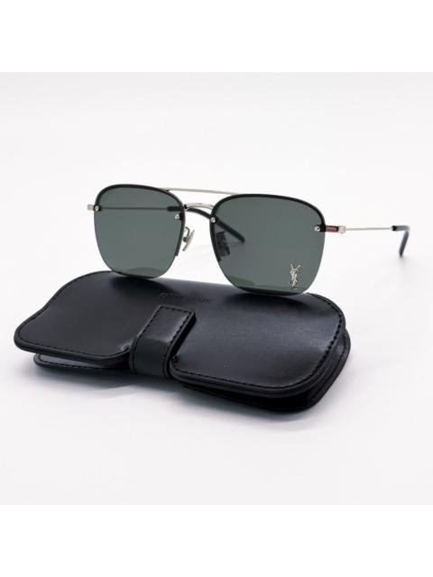 SAINT LAURENT NEW SAINT LAURENT SL309 M 002 SUNGLASSES SL309 001 SILVER UN