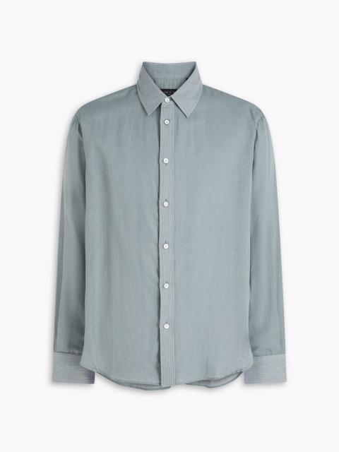 rag & bone Finch striped cotton-gauze shirt