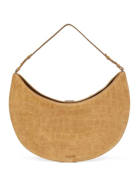 JACQUEMUS Jacquemus Women Camel The Ovalo Hobo Bag
