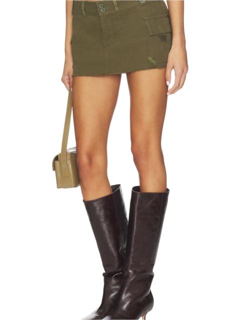 GUIZIO Cargo Mini Skirt
