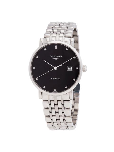 Longines Longines Elegant Automatic Diamond Black Dial Men's Watch L4.910.4.57.6