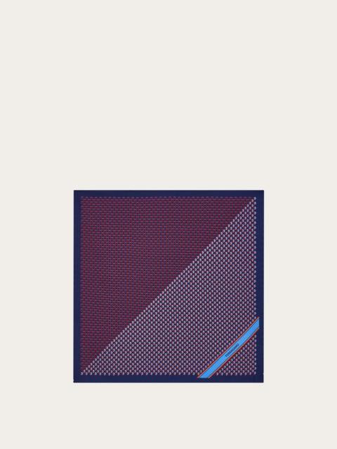 FERRAGAMO Pegasus print pocket square