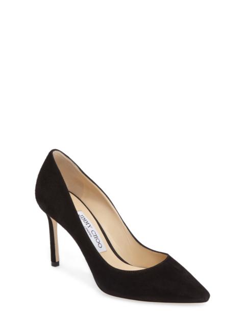 JIMMY CHOO Romy 85 Suede Pump