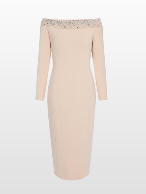 JENNY PACKHAM Jenny Packham Calypso Dress in Moonstone at Nordstrom