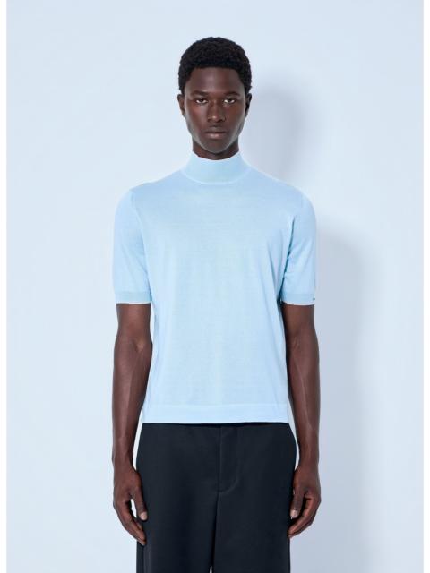 Prada Prada Men Ribbed Turtleneck T-Shirt