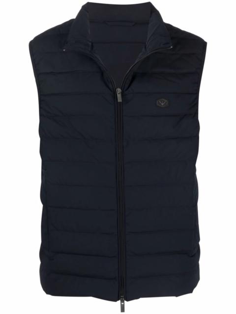 EMPORIO ARMANI Emporio Armani Zip-up Sleeveless Down Gilet