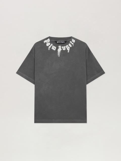 Palm Angels Neck Logo Regular T-Shirt