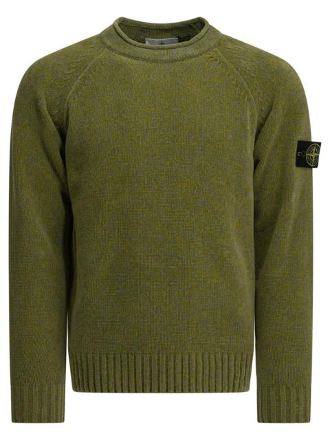 Stone Island Stone Island "Mouliné" Crew-Neck Sweater