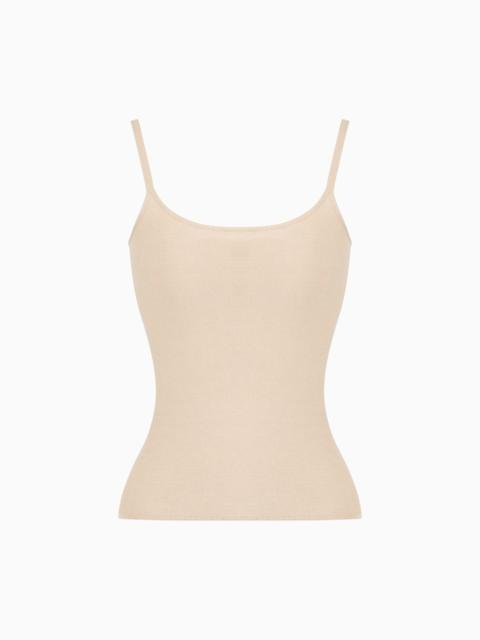 GIORGIO ARMANI VISCOSE OTTOMAN TOP