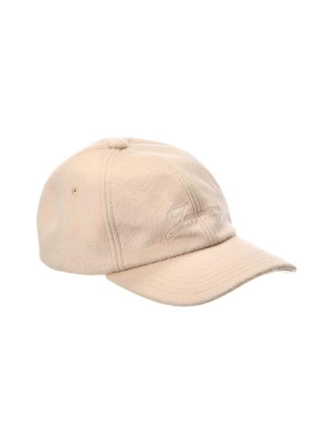 JACQUEMUS Jacquemus Cachemiro Wool Baseball Cap