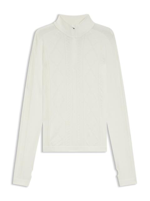 BOSS BOSS SKI ZIP-NECK BASE-LAYER SWEATSHIRT