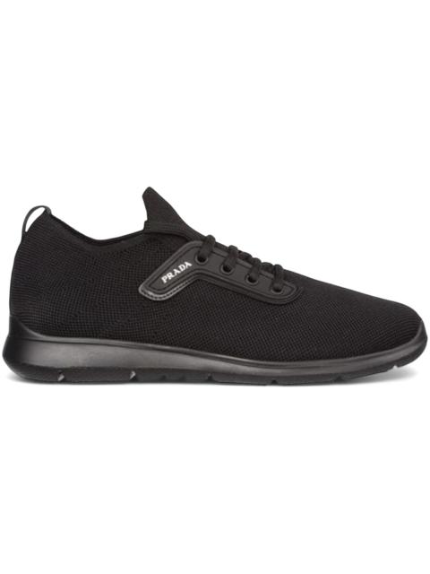 Prada Prada Mesh Nylon Sneakers Black
