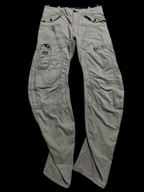 💥Vintage 90s Style G star Raw Powell 3D Cargo Double Knee