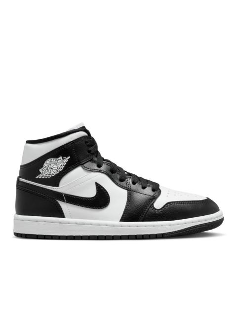 Jordan Wmns Jordan 1 Mid 'Black/White'