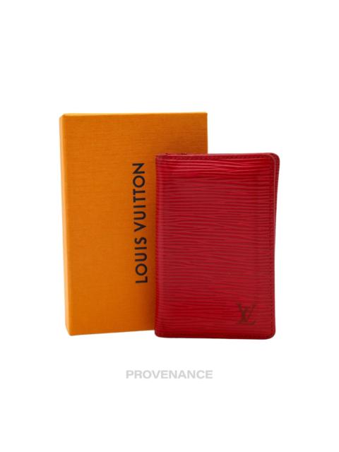 Louis Vuitton Louis Vuitton Pocket Organizer - Red Epi Leather