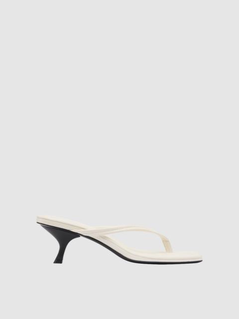 ST. AGNI Thong Detail Heel - Off White