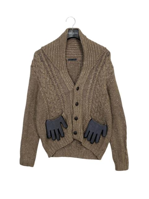 Other Designers HARE × Japanese Brand × Vintage - Japanase designer brand hare cardigan cable knit high collar