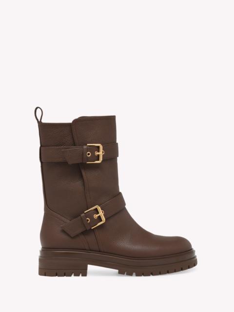 Gianvito Rossi Gianvito Rossi Thiago Biker in Brown at Nordstrom