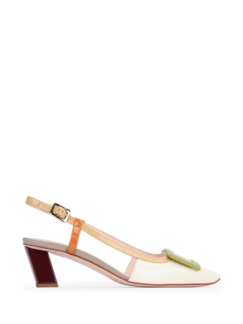 Roger Vivier Roger Vivier Women Bv Lacquered Buc Sling Back Dec 45