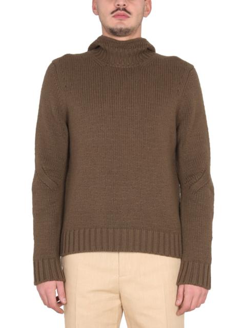 Bottega Veneta Bottega Veneta Men Textured Jersey With Hood