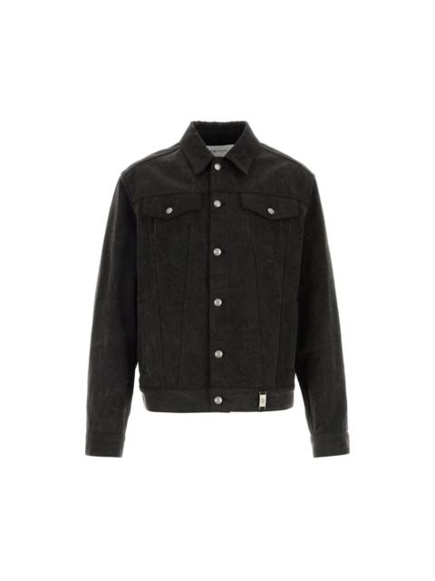 Alexander McQueen ALEXANDER MCQUEEN Slate Denim Jacket New & Authentic (Men's