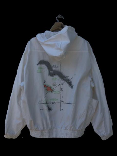 Other Designers ❌LAST DROP❌Bay Club Hoodie Big Print Map by Japanese Brand