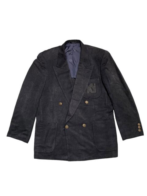 Other Designers Kansai Yamamoto - Kansai Man Spellout Blazer Jacket