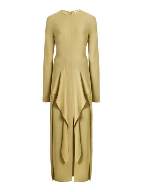 TOVE Elora Jersey Maxi Dress green