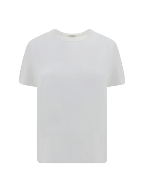Brunello Cucinelli Brunello Cucinelli Women Monochrome T-Shirt