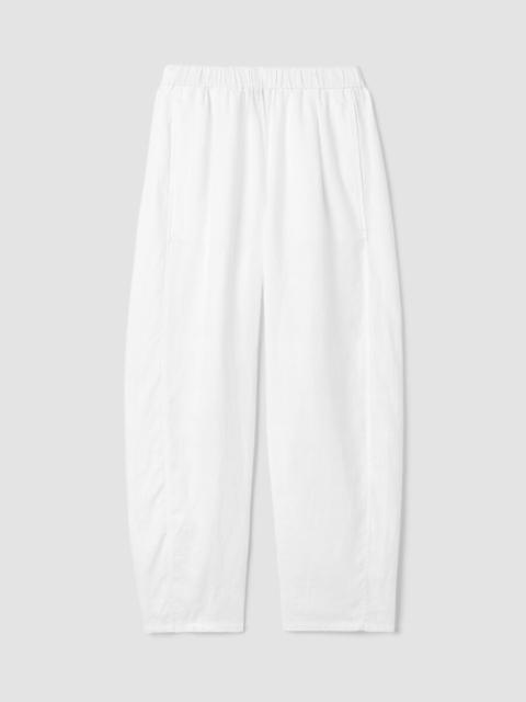 EILEEN FISHER Organic Linen Lantern Pant