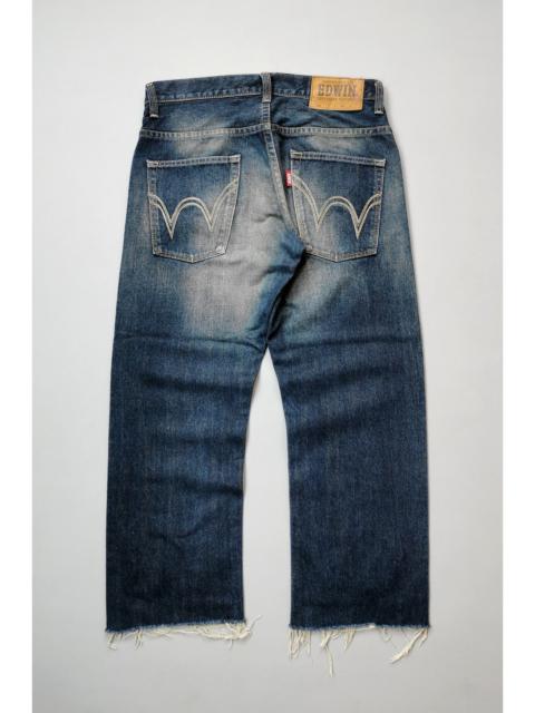 Other Designers Vintage Edwin EX404 Crop Leg Denim Jeans