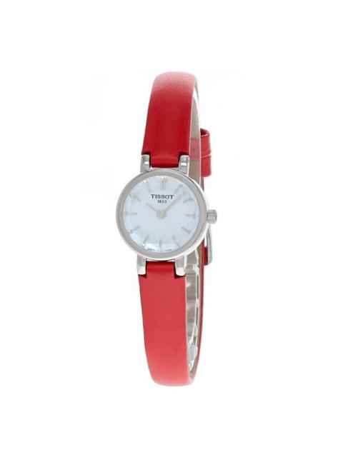 Other Designers Tissot Lovely Quartz White Mother of Pearl Dial Ladies Watch T1400091611100