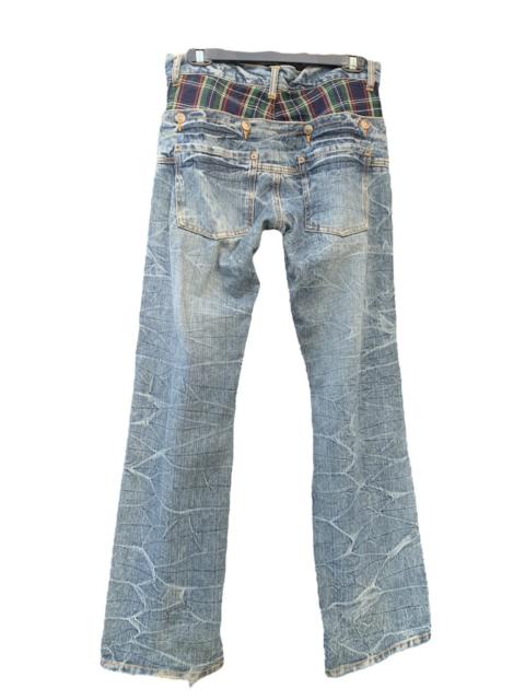 Other Designers Distressed Denim - Double Waist Japanene Jeans