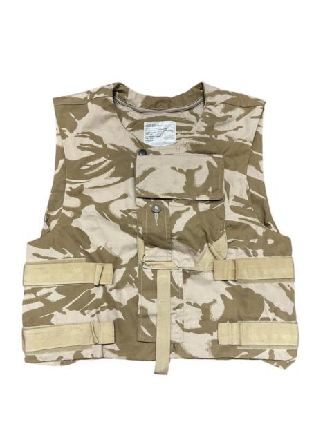 Other Designers Vintage - Vtg british Army issue DPP camo body vest CBA combat