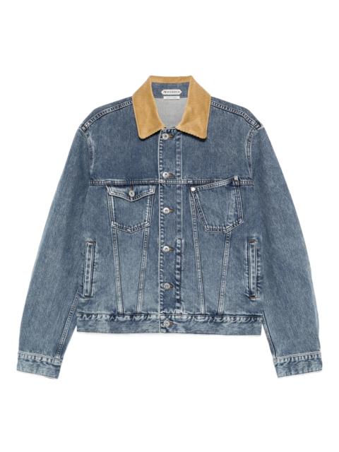 JW Anderson Jw Anderson Corduroy-collar Denim Jacket