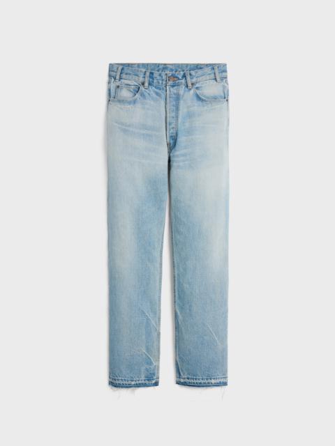 CELINE Wesley jeans in everclear wash denim