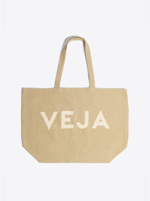 VEJA TOTE BAG COTTON ALMOND