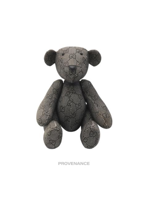 GUCCI Gucci Teddy Bear - Charcoal GG Canvas