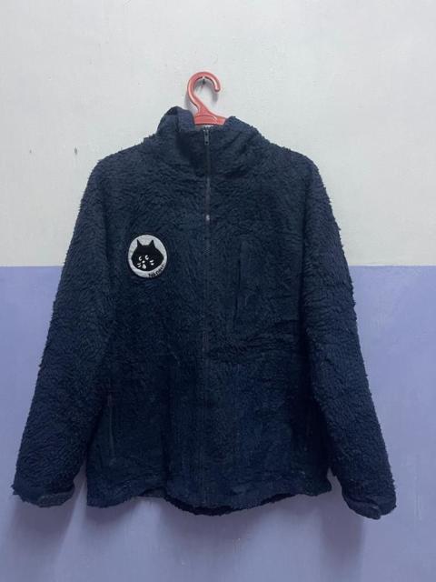 Other Designers Issey Miyake Faux Fur Hooded Jacket