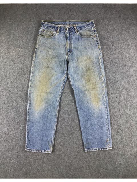 Other Designers Vintage - Vintage Levis 505 Jeans Dirty Rusty Wash Denim KJ199