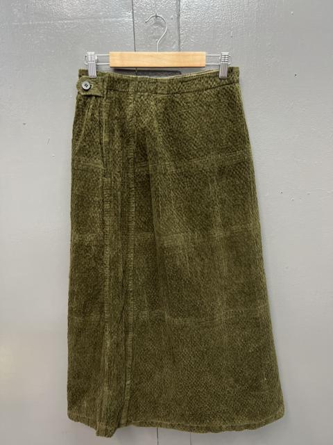 ISSEY MIYAKE ARCHIVE🔥ISSEY MIYAKE CORDUROY MAXI SKIRT SIZE 26-29