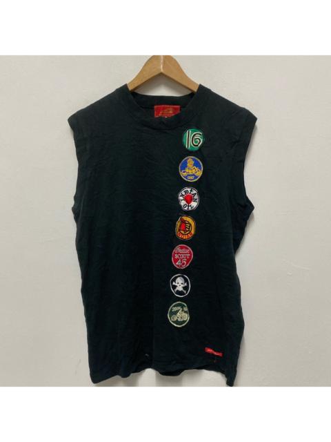Other Designers Vintage Indian Sleeveless Racing Riders
