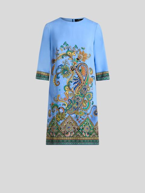 Etro PRINTED CADY TUNIC DRESS