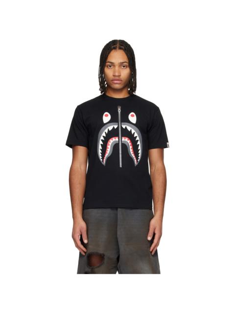 A BATHING APE® Black Shark T-shirt