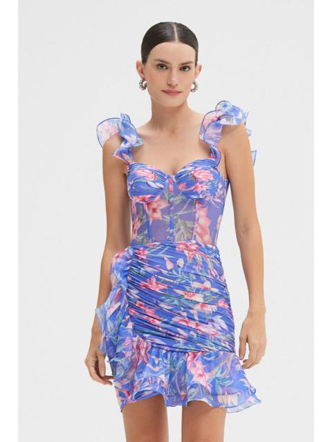 PatBO AMARYLLIS FLUTTER MINI DRESS