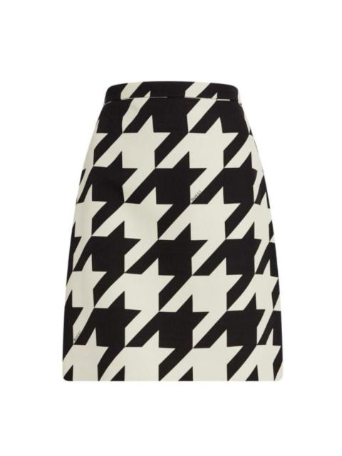GUCCI Houndstooth Mini Skirt