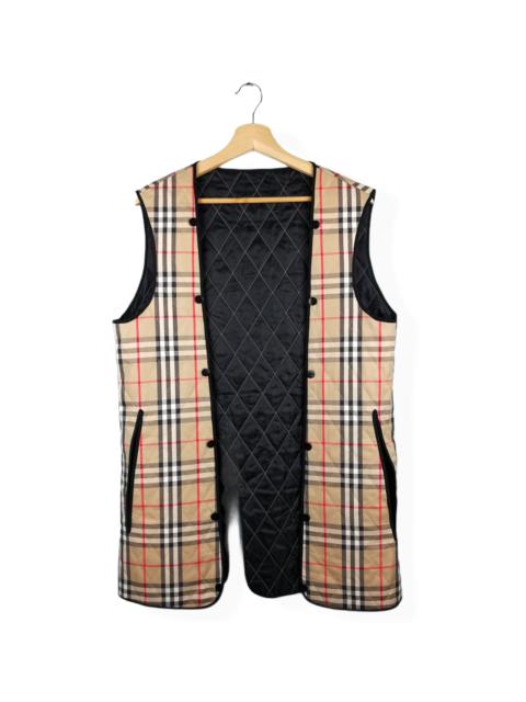 ACCEPT BINDING BURBERRY LONDON NOVA CHECK LINING COAT/VEST