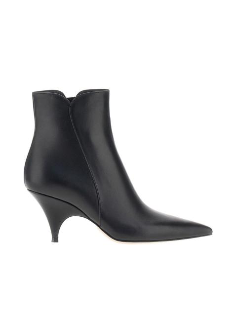 Gianvito Rossi Gianvito Rossi Sofia Leather Booties Black
