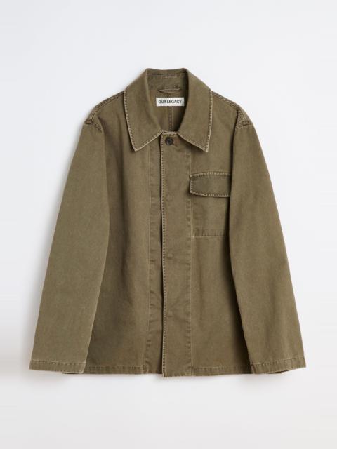 Our Legacy Dutch Work Jacket Ditch Wash Out Twill